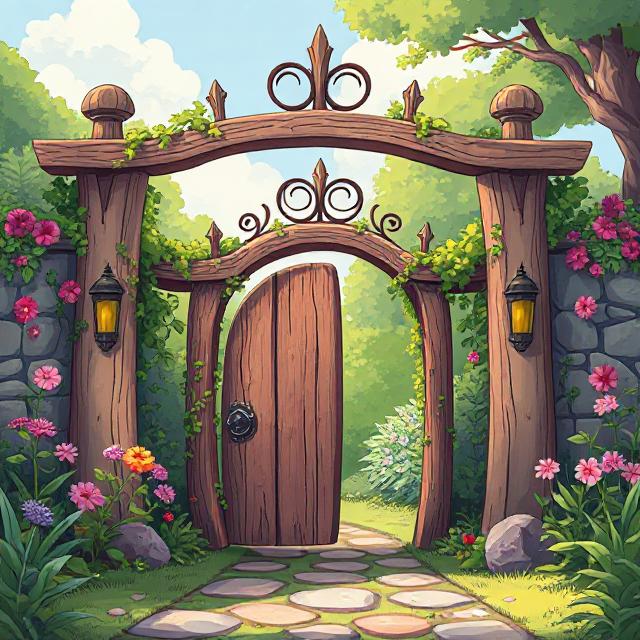 Den hemmelige haveport